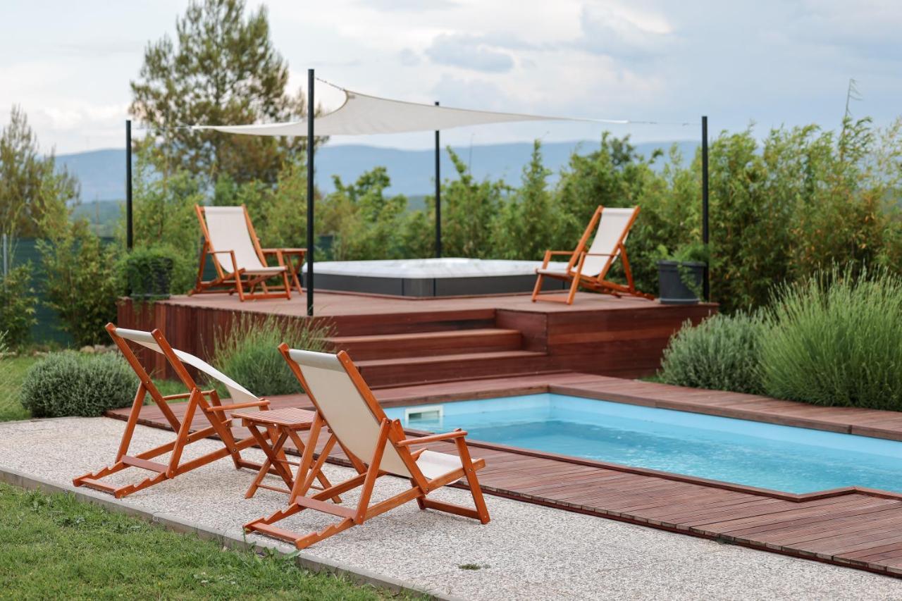 Villa Ena With Pool & Jacuzzi Donji Kasic ภายนอก รูปภาพ